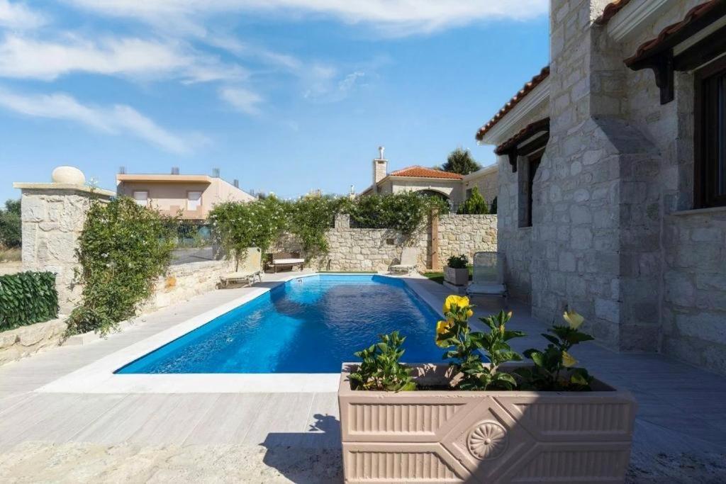 Heraklion Twins House - Private Pool Retreat Episkopí- Rethimno Zewnętrze zdjęcie